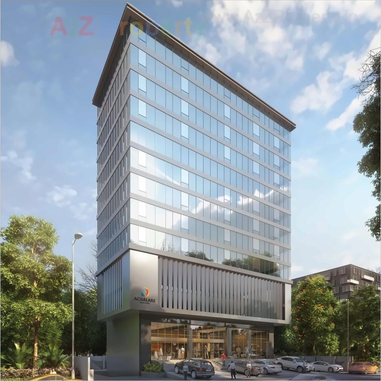 3D Elevation of real estate project Olympia located at Baner, Pune, Maharashtra