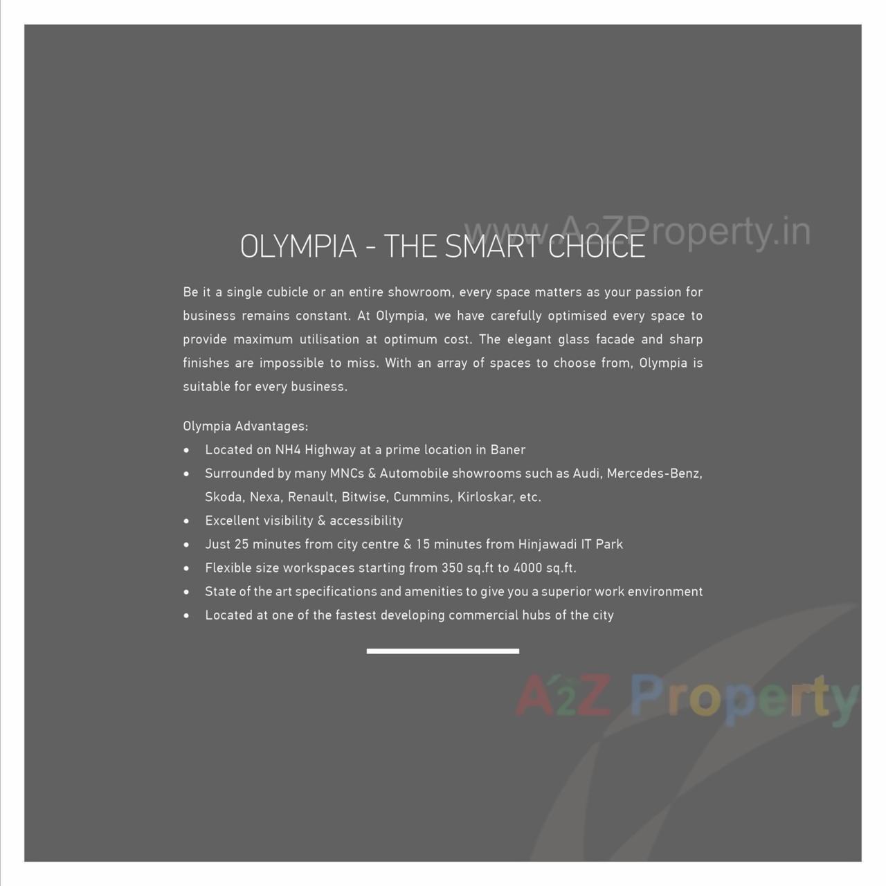  of real estate project Olympia located at Baner, Pune, Maharashtra