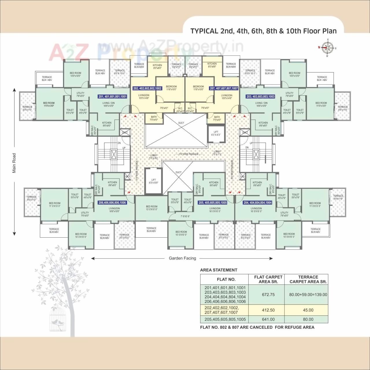 Layout of real estate project Om Praangan located at Ambegaon-bk, Pune, Maharashtra