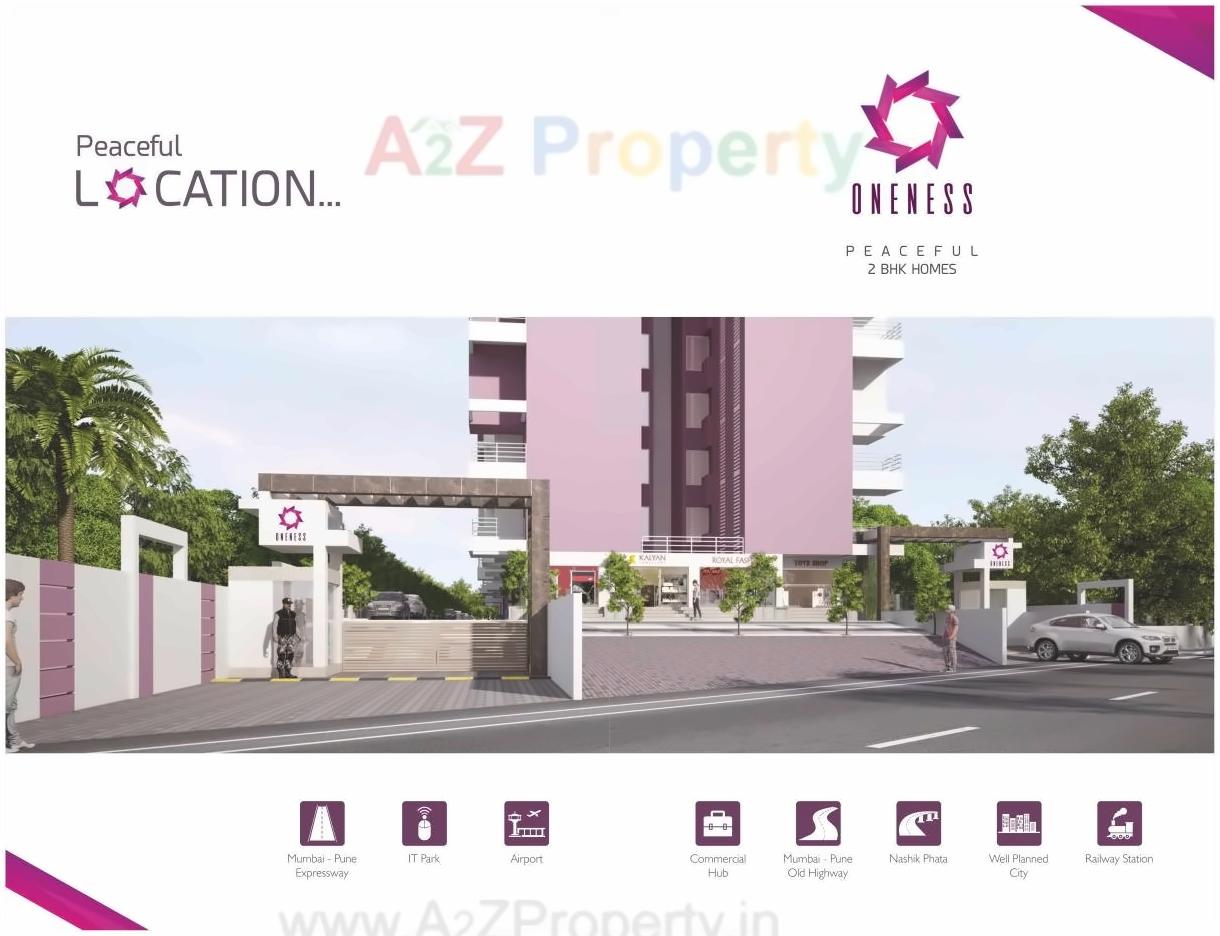 3D Elevation of real estate project Oneness located at Wakad, Pune, Maharashtra