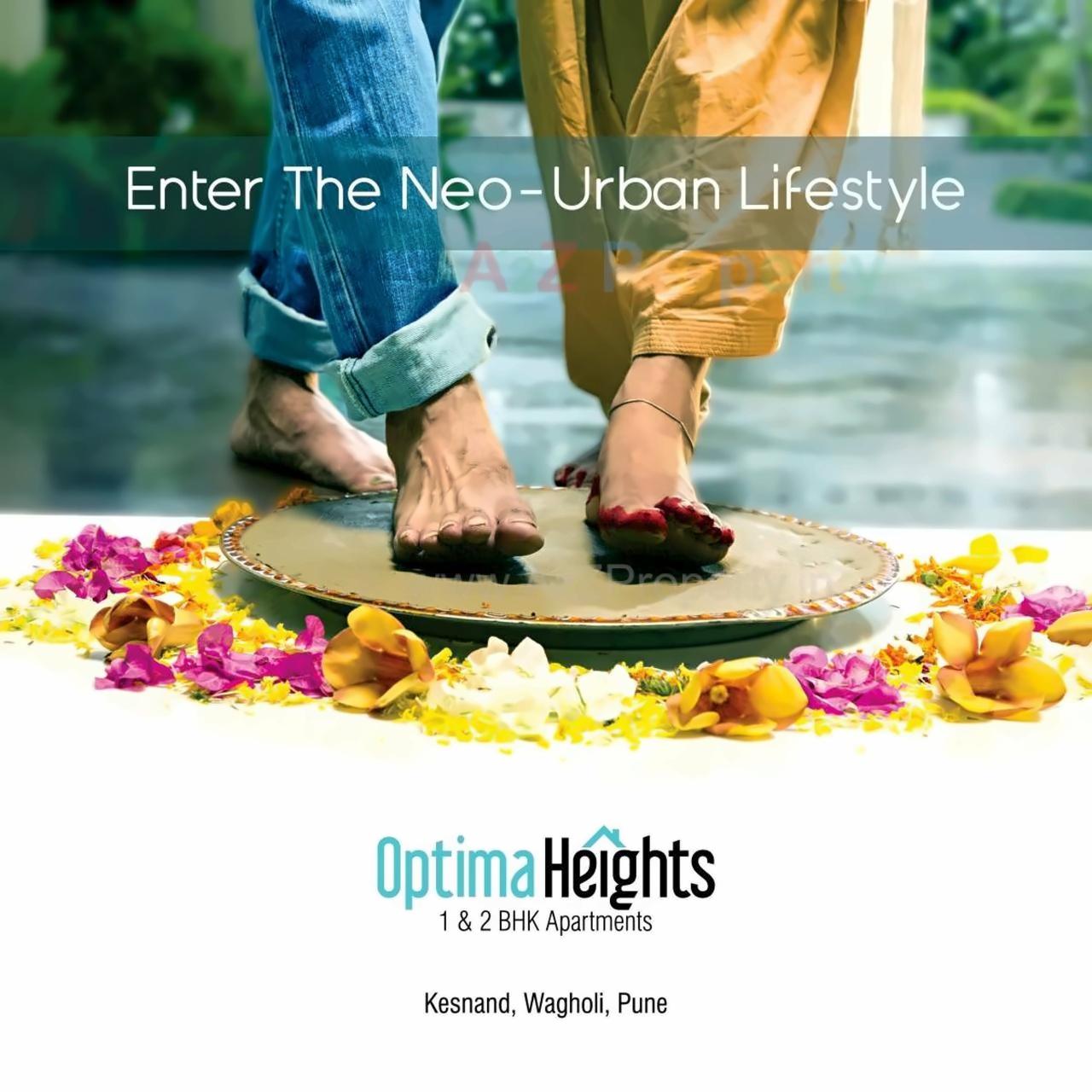  of real estate project Optima Heights located at Kesnand, Pune, Maharashtra