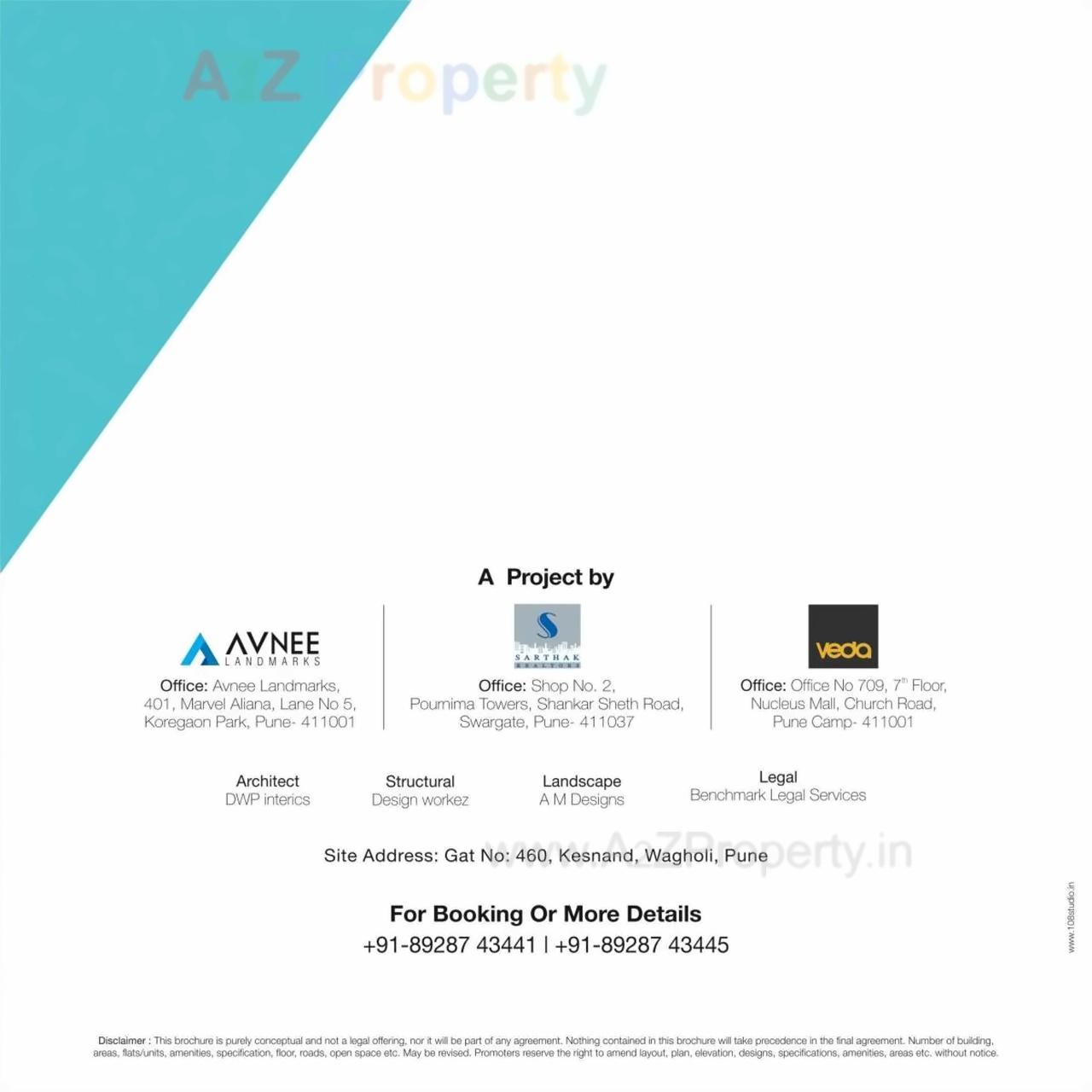  of real estate project Optima Heights located at Kesnand, Pune, Maharashtra