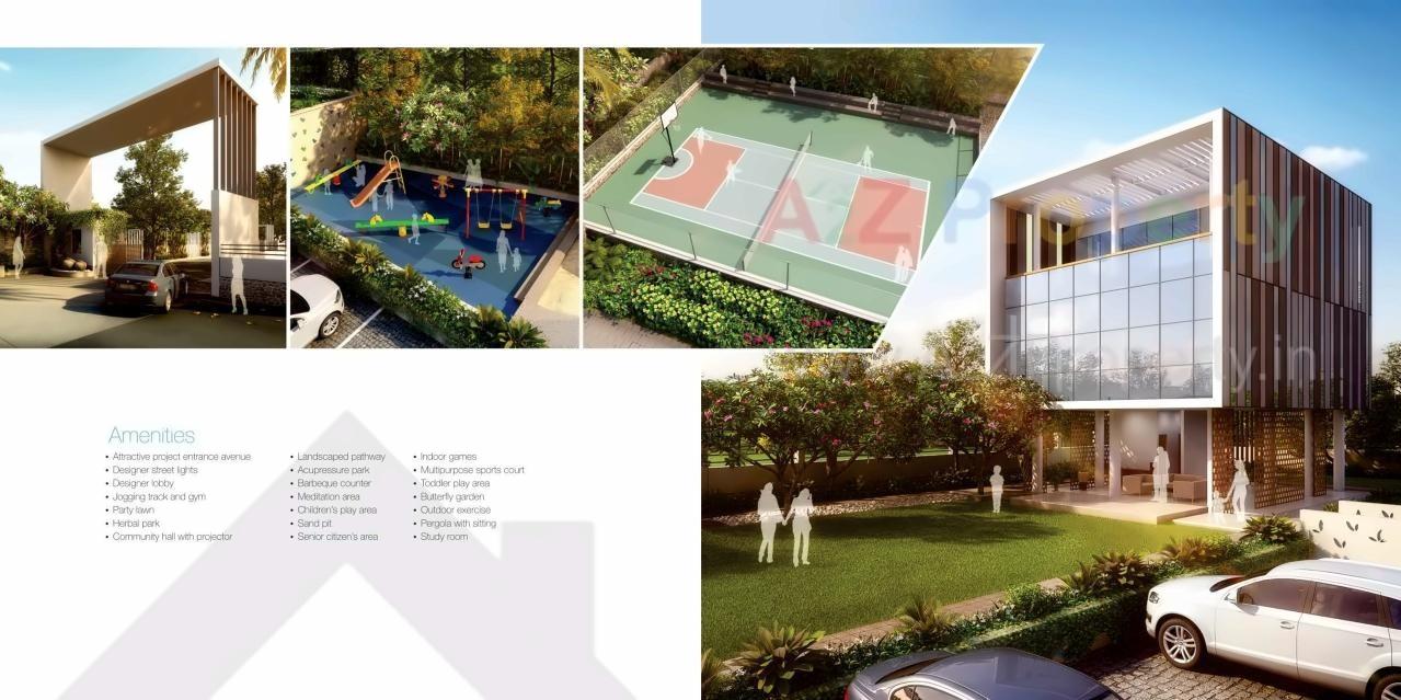 3D Elevation of real estate project Optima Heights located at Kesnand, Pune, Maharashtra