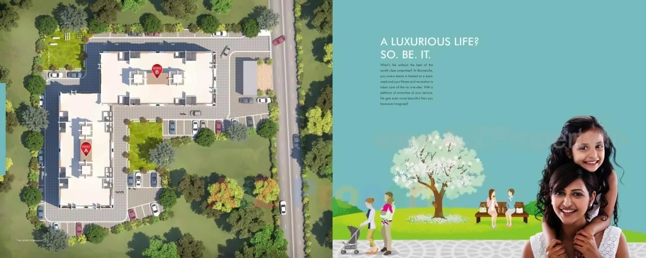 3D Elevation of real estate project Orbit Bonneville located at Pimpri-chinchawad-m-corp, Pune, Maharashtra