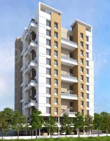 3D Elevation of real estate project Ovhal Ambar Arohi located at Dhayari-part, Pune, Maharashtra