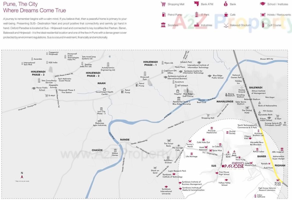  of real estate project Oxford Paradise located at Sus, Pune, Maharashtra