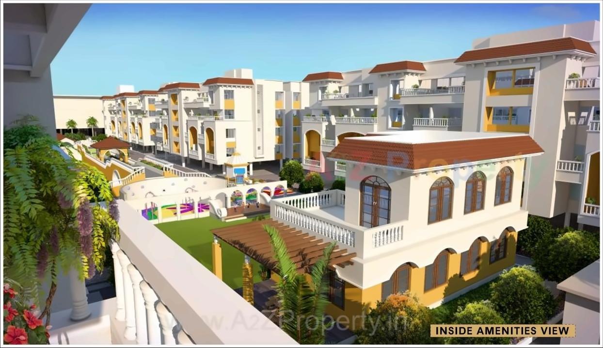 3D Elevation of real estate project Oxy Bonita located at Lahagaon, Pune, Maharashtra