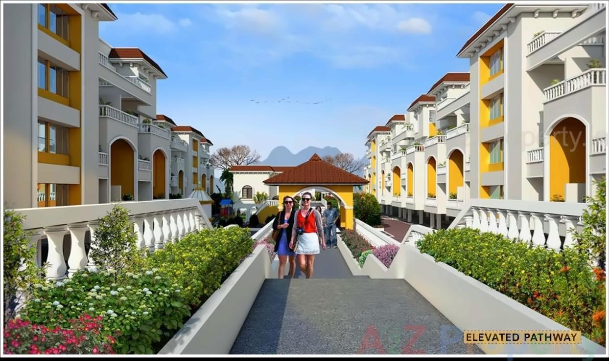 3D Elevation of real estate project Oxy Bonita located at Lahagaon, Pune, Maharashtra