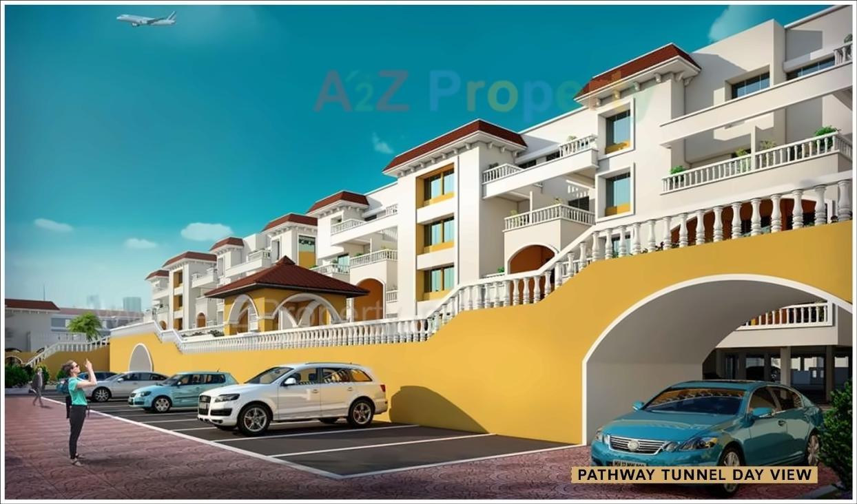 3D Elevation of real estate project Oxy Bonita located at Lahagaon, Pune, Maharashtra