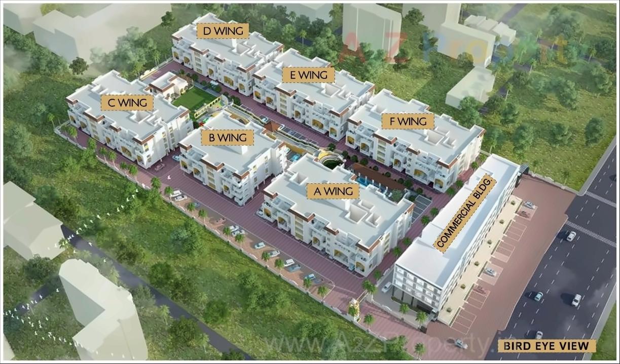 3D Elevation of real estate project Oxy Bonita located at Lahagaon, Pune, Maharashtra