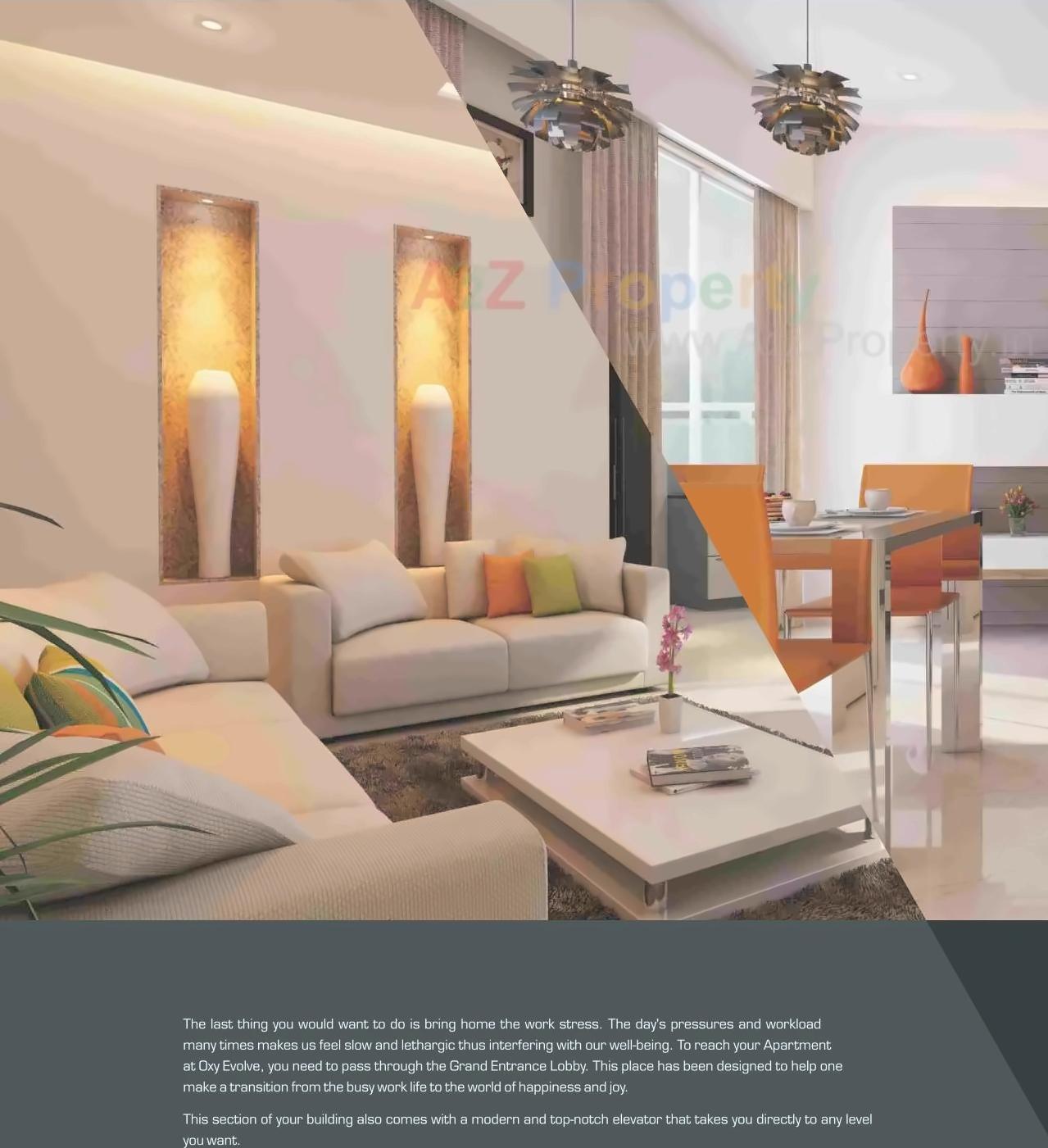 3D Elevation of real estate project Oxy Evolve located at Wagholi, Pune, Maharashtra