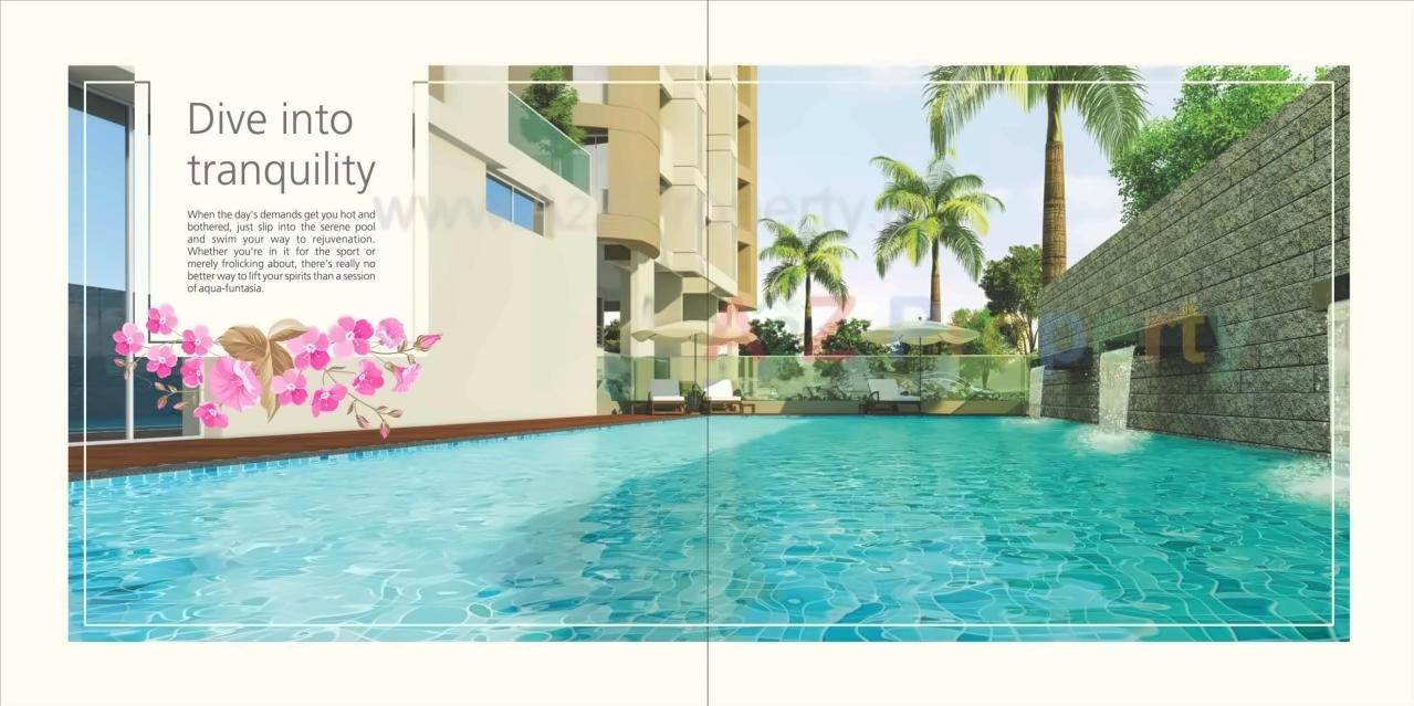 3D Elevation of real estate project Oxy Flora located at Lonikand, Pune, Maharashtra