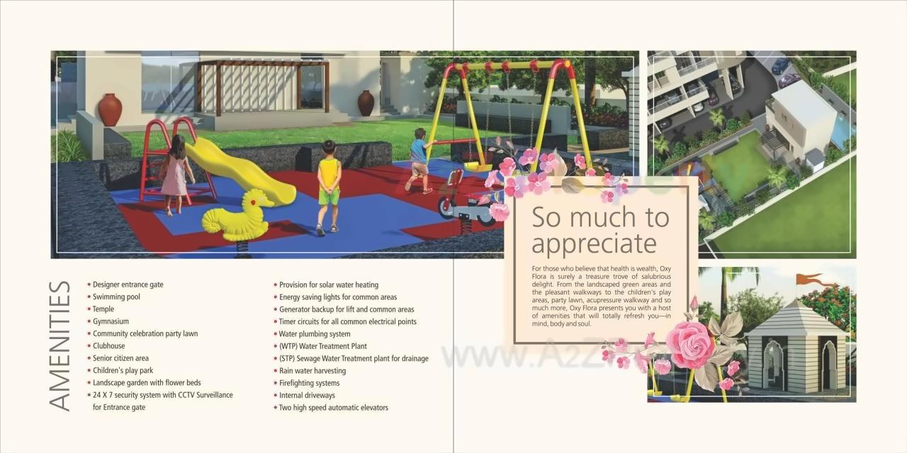  of real estate project Oxy Flora located at Lonikand, Pune, Maharashtra