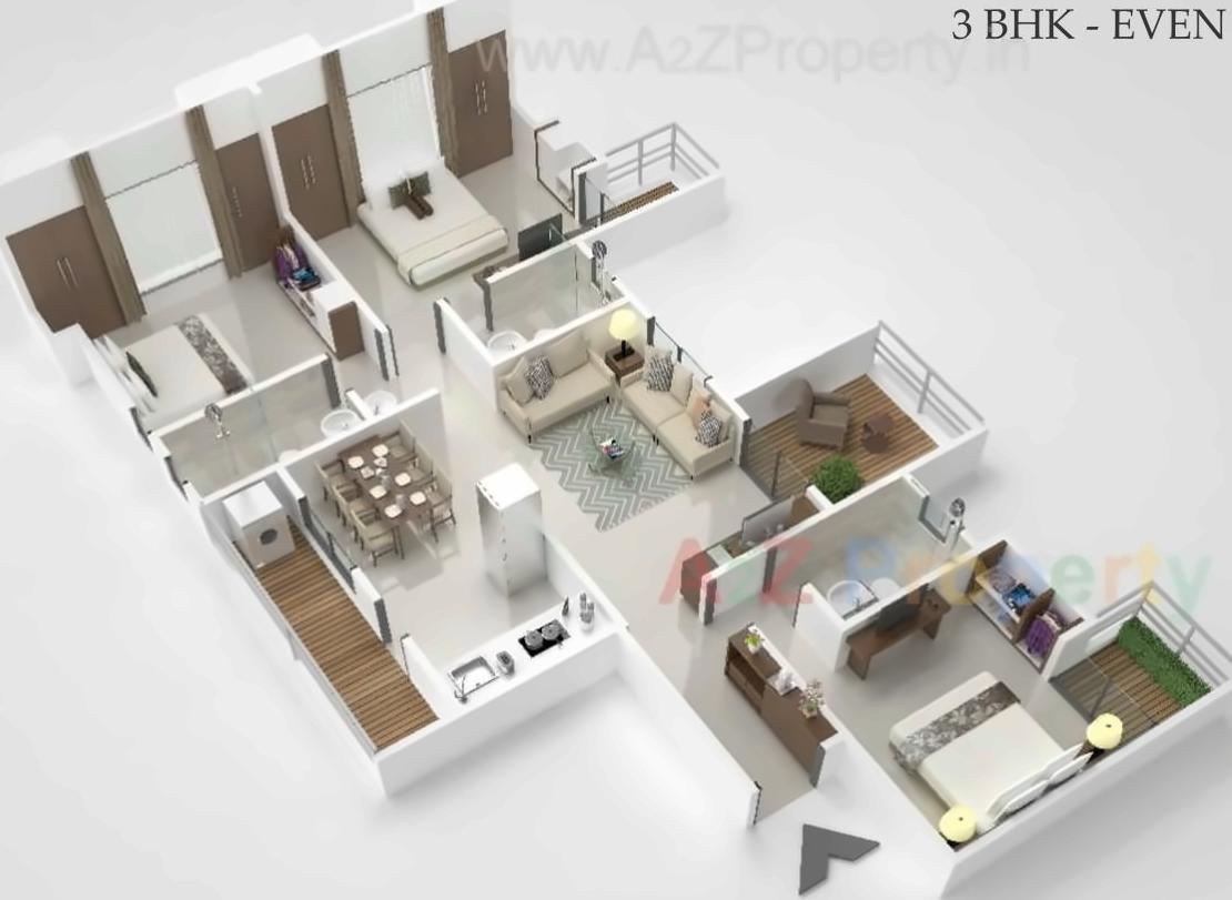 Image 11507 12 of real estate project Padmavati Hills   A, D, located at Bavadhan-bk, Pune, Maharashtra