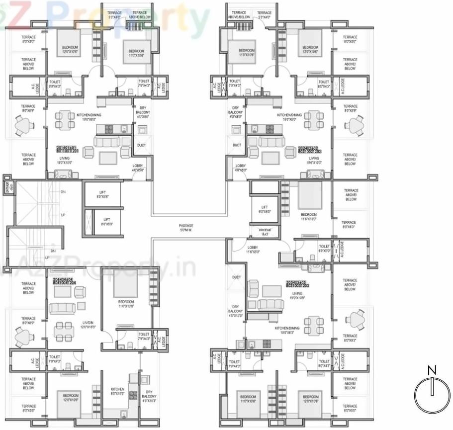 Image 11507 5 of real estate project Padmavati Hills   A, D, located at Bavadhan-bk, Pune, Maharashtra
