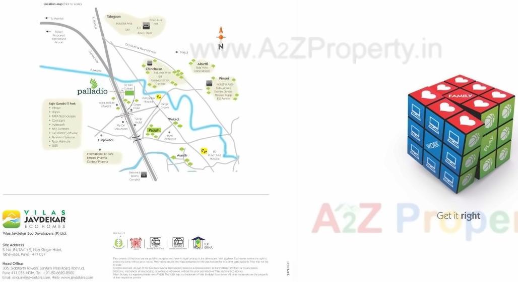  of real estate project Palladio located at Tathwade, Pune, Maharashtra