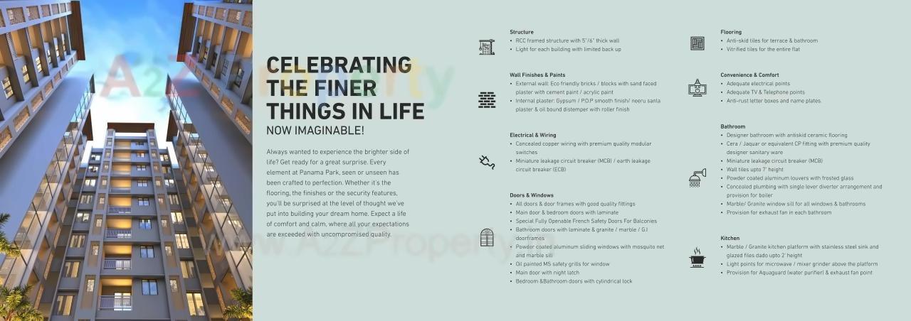  of real estate project Panama Park located at Lohgaon, Pune, Maharashtra