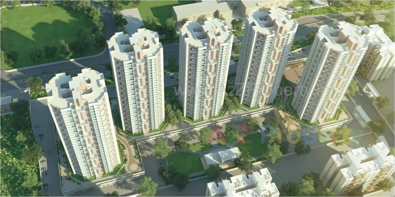 3D Elevation of real estate project Pancham At Nanded City located at Nanded, Pune, Maharashtra