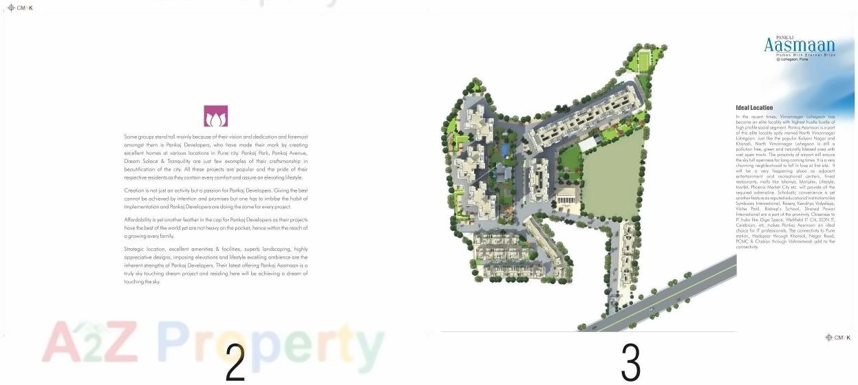  of real estate project Pankaj Aasmaan located at Lahagaon, Pune, Maharashtra