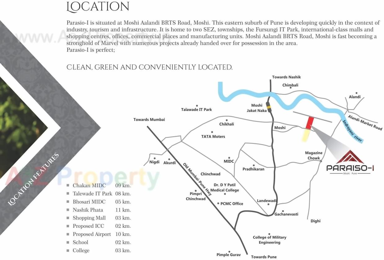  of real estate project Paraiso located at Aalandi, Pune, Maharashtra