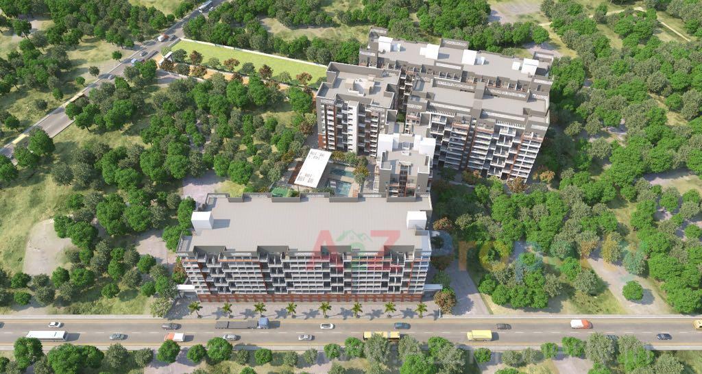 3D Elevation of real estate project Paramount Smart City located at Lohgaon, Pune, Maharashtra