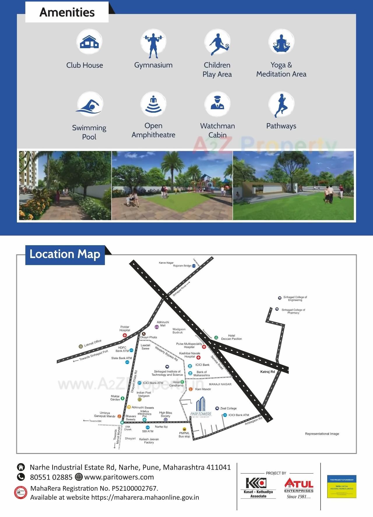  of real estate project Pari Towers located at Pune-m-corp, Pune, Maharashtra