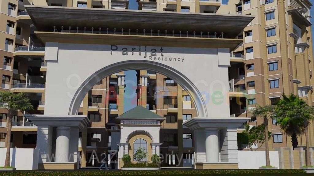 3D Elevation of real estate project Parijaat Residency located at Talegaon-dabhade-m-cl, Pune, Maharashtra