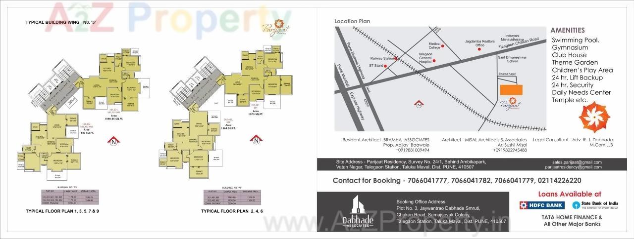  of real estate project Parijaat Residency located at Talegaon-dabhade-m-cl, Pune, Maharashtra