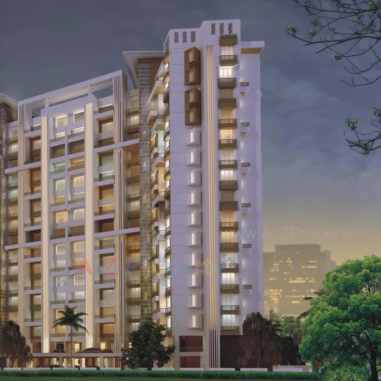 3D Elevation of real estate project Paritosh A,b,c located at Pune-m-corp, Pune, Maharashtra