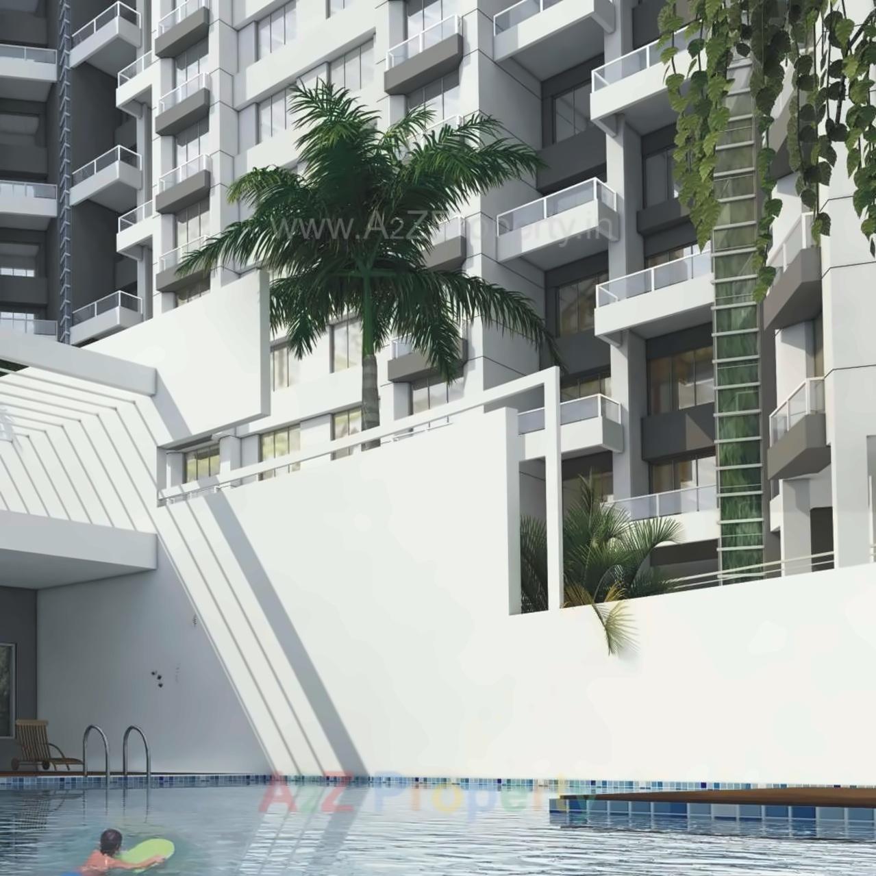 3D Elevation of real estate project Paritosh A,b,c located at Pune-m-corp, Pune, Maharashtra