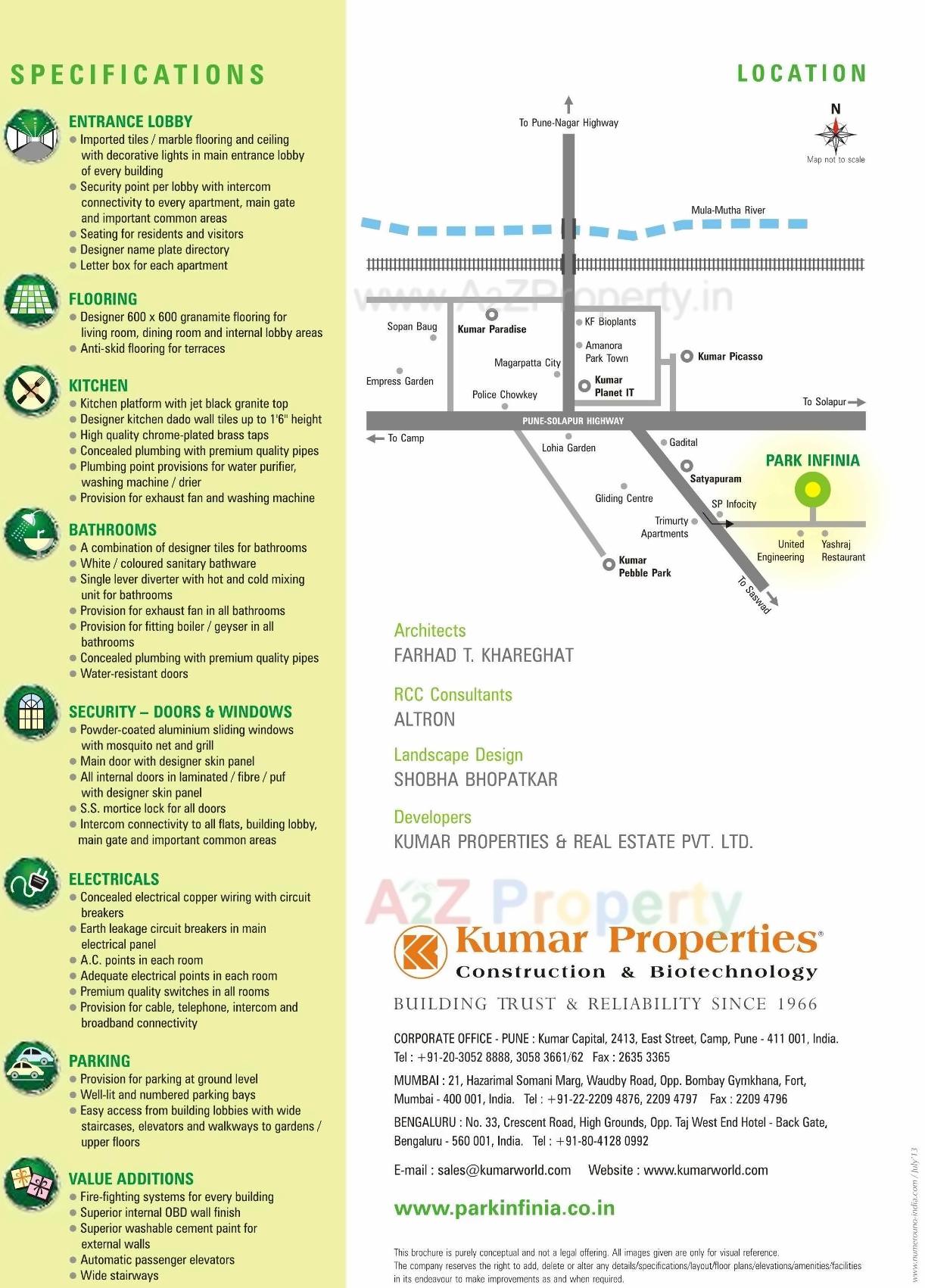  of real estate project Park Infinia   I1, I2, I3, J2, J3 K located at Fursungi, Pune, Maharashtra