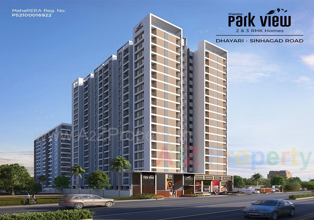 3D Elevation of real estate project Park View located at Dhayari-part, Pune, Maharashtra