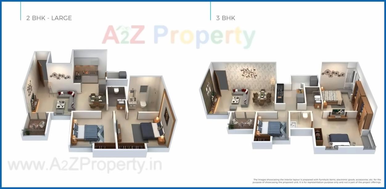 Layout of real estate project Parklane Urbanjoy located at Sus, Pune, Maharashtra
