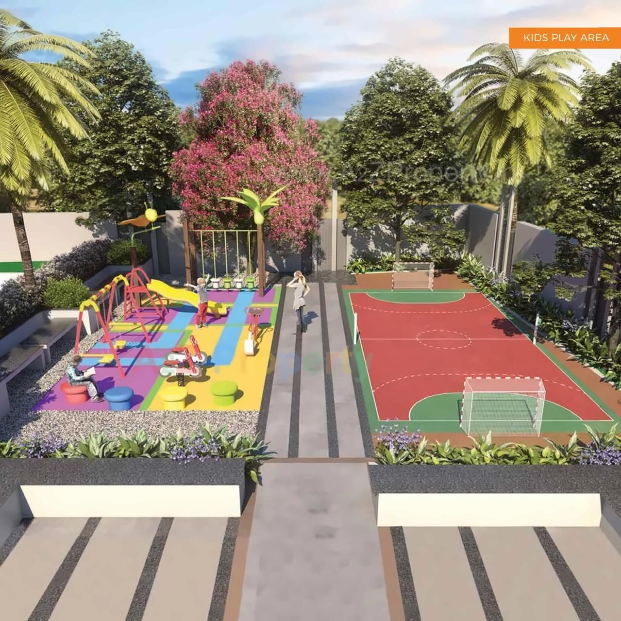 3D Elevation of real estate project Parklane Urbanjoy located at Sus, Pune, Maharashtra