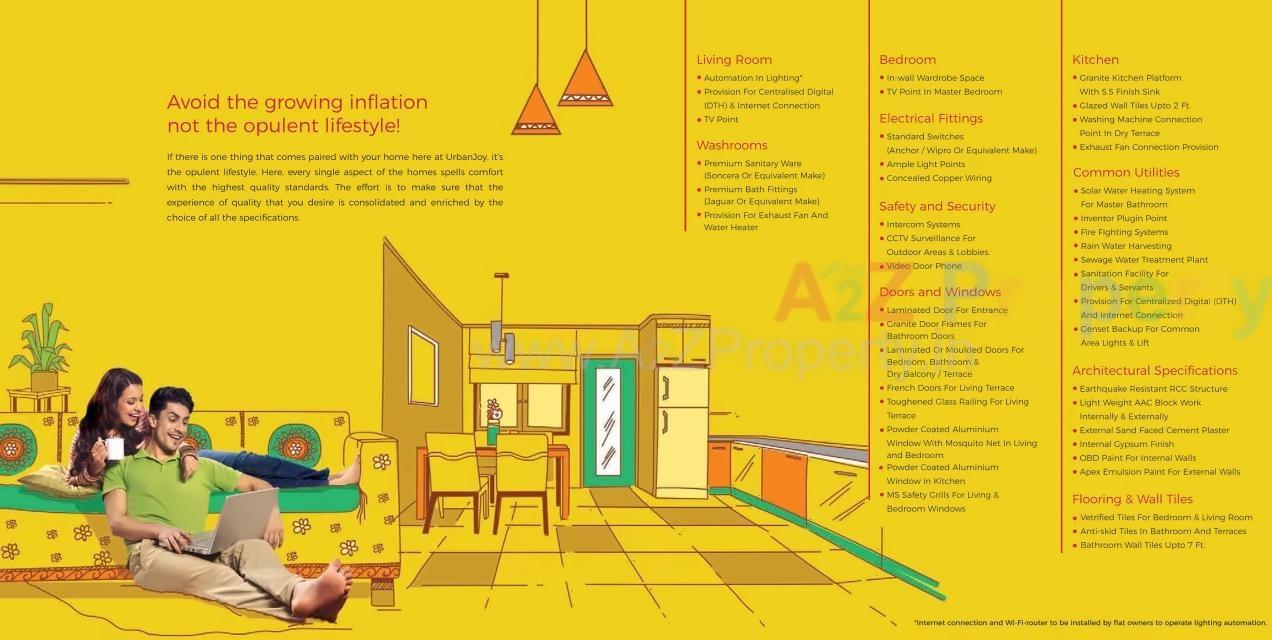  of real estate project Parklane Urbanjoy located at Sus, Pune, Maharashtra