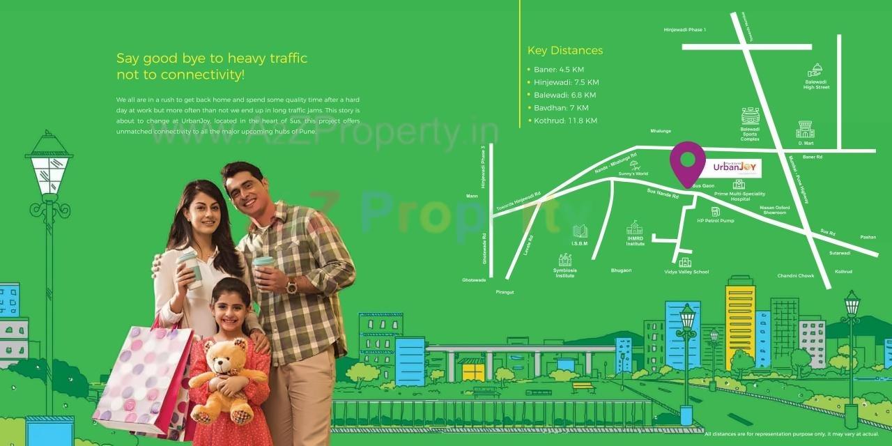  of real estate project Parklane Urbanjoy located at Sus, Pune, Maharashtra
