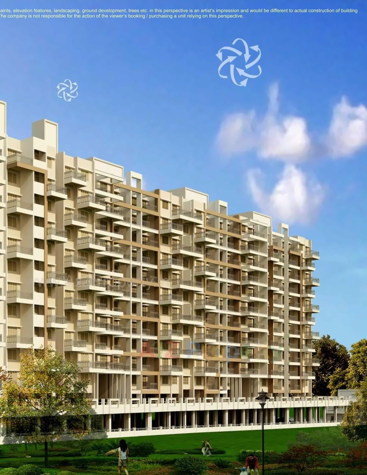 3D Elevation of real estate project Parvatara located at Pimpri-chinchawad-m-corp, Pune, Maharashtra