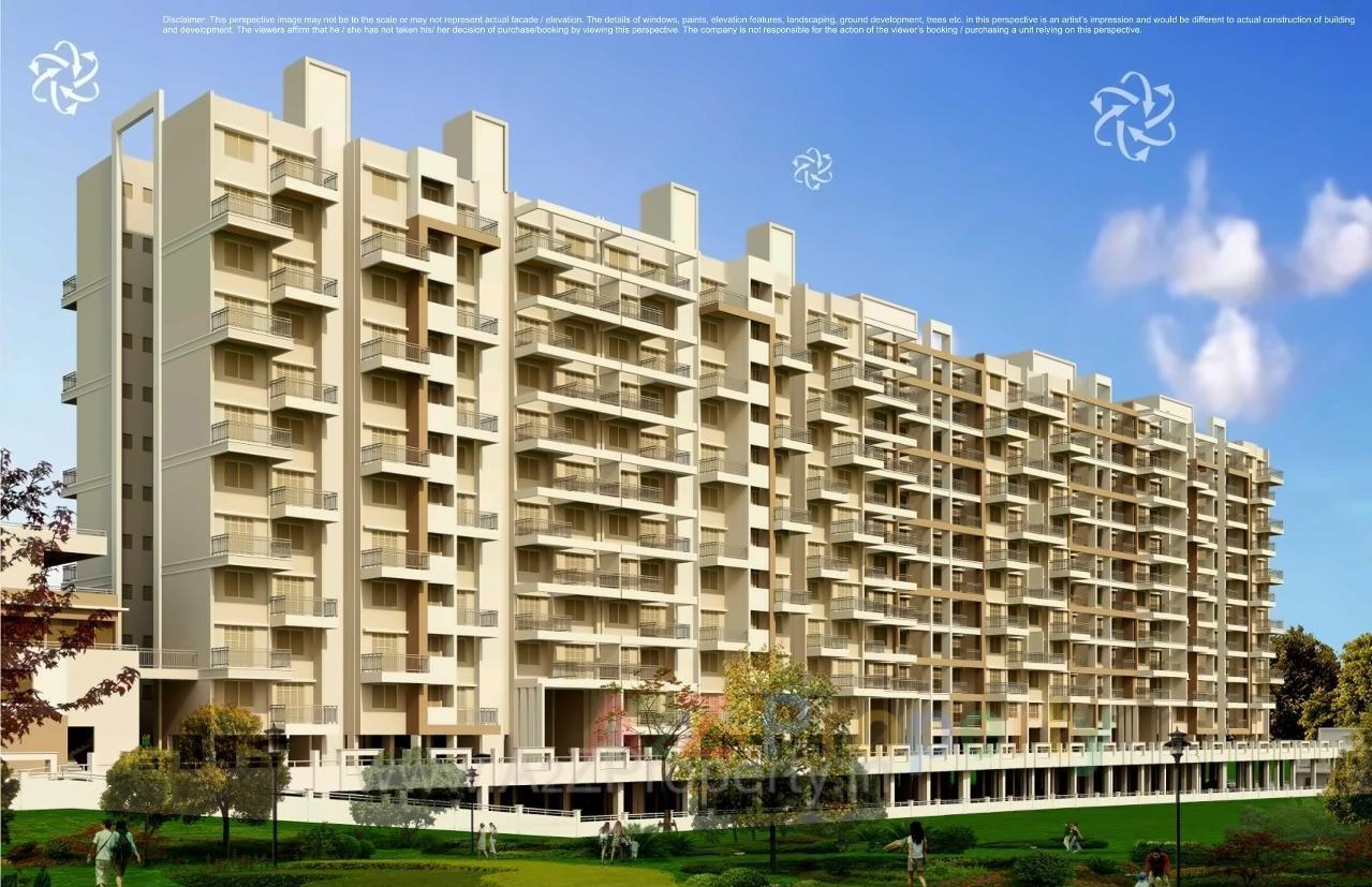 3D Elevation of real estate project Parvatara located at Pimpri-chinchawad-m-corp, Pune, Maharashtra