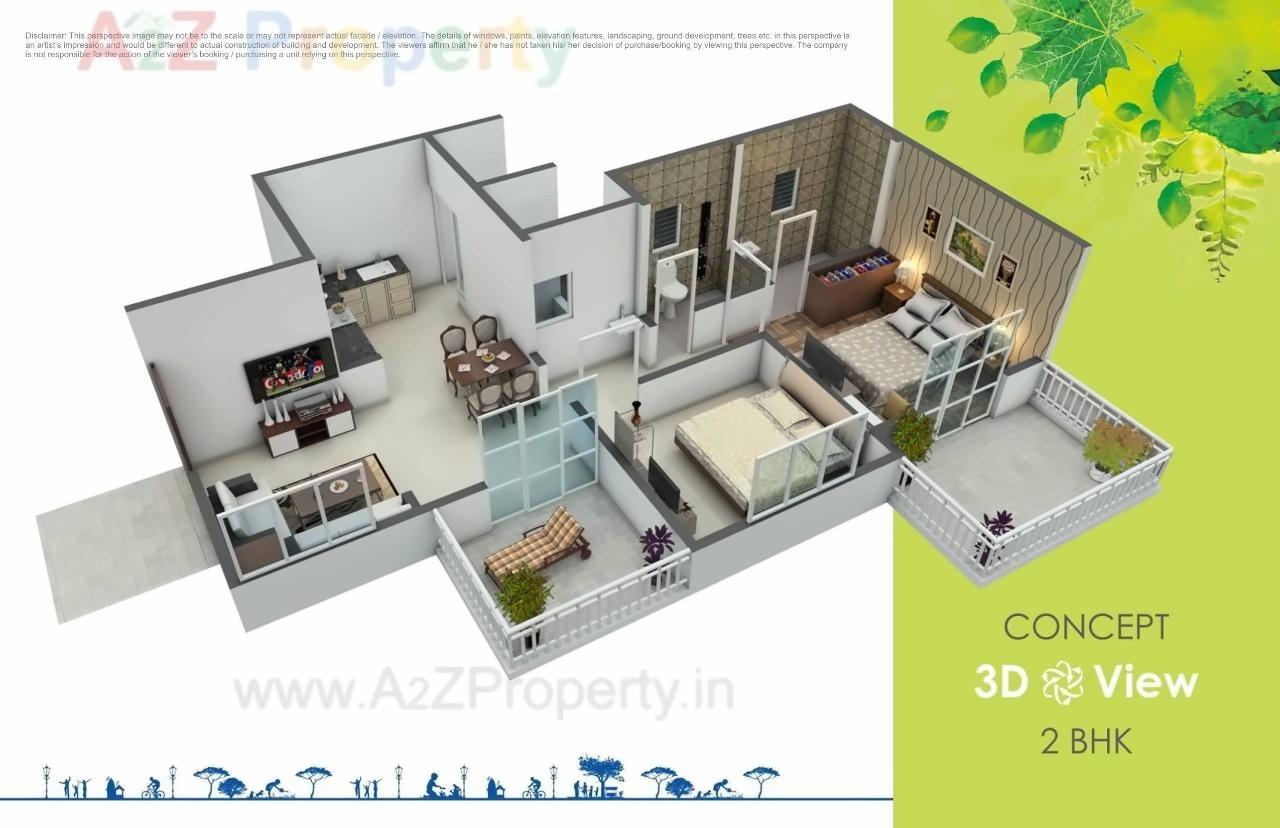 Layout of real estate project Parvatara located at Pimpri-chinchawad-m-corp, Pune, Maharashtra