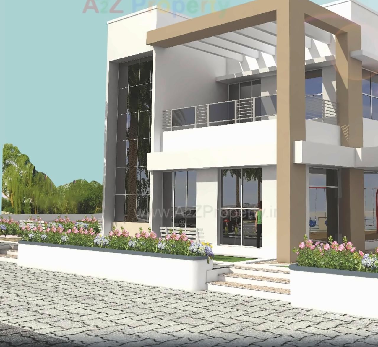 3D Elevation of real estate project Pearl located at Fursungi, Pune, Maharashtra