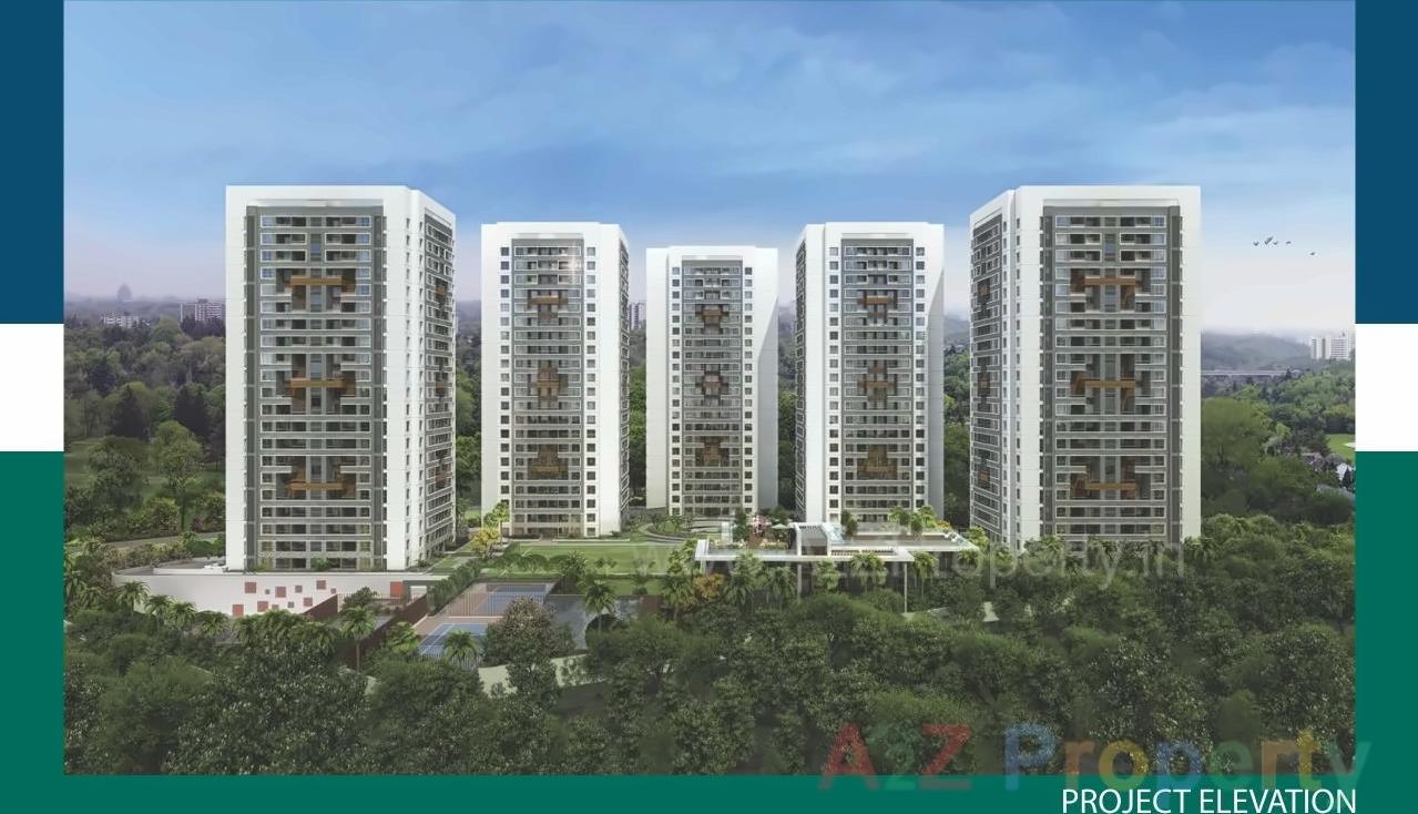 3D Elevation of real estate project Pebbles Highmont located at Man, Pune, Maharashtra