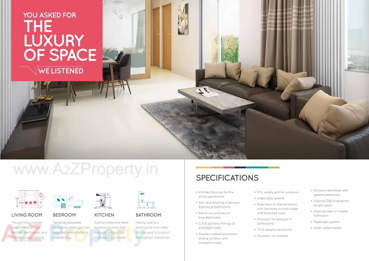 3D Elevation of real estate project Pebbles Urbania located at Bavadhan-bk, Pune, Maharashtra