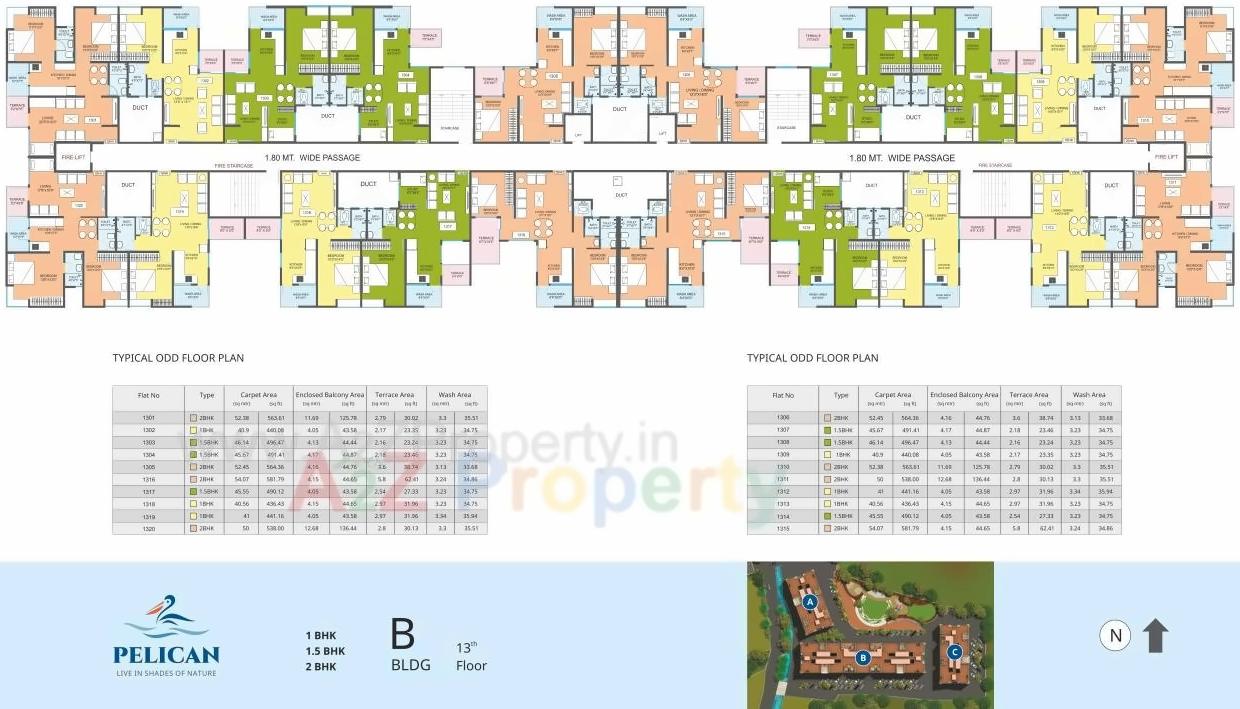 Layout of real estate project Pelican located at Ambadvet, Pune, Maharashtra