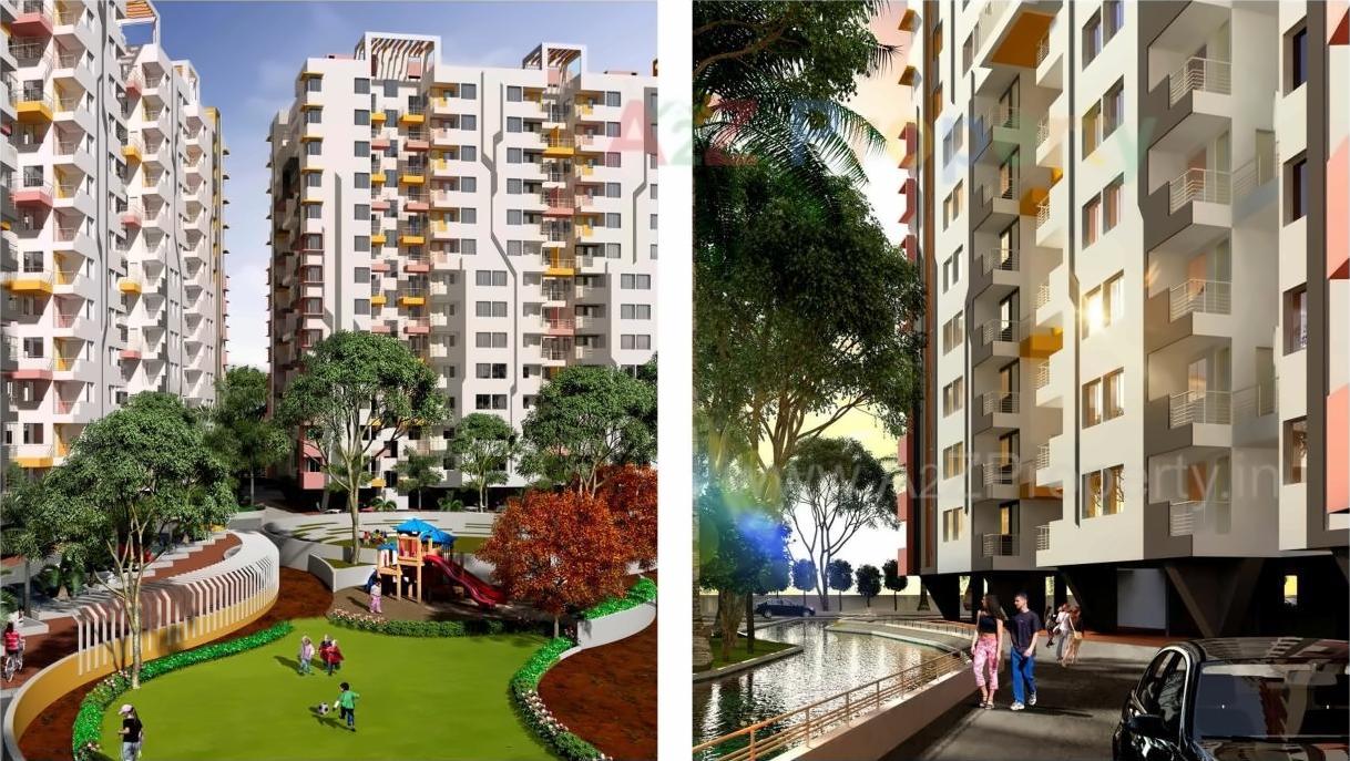 3D Elevation of real estate project Pelican located at Ambadvet, Pune, Maharashtra