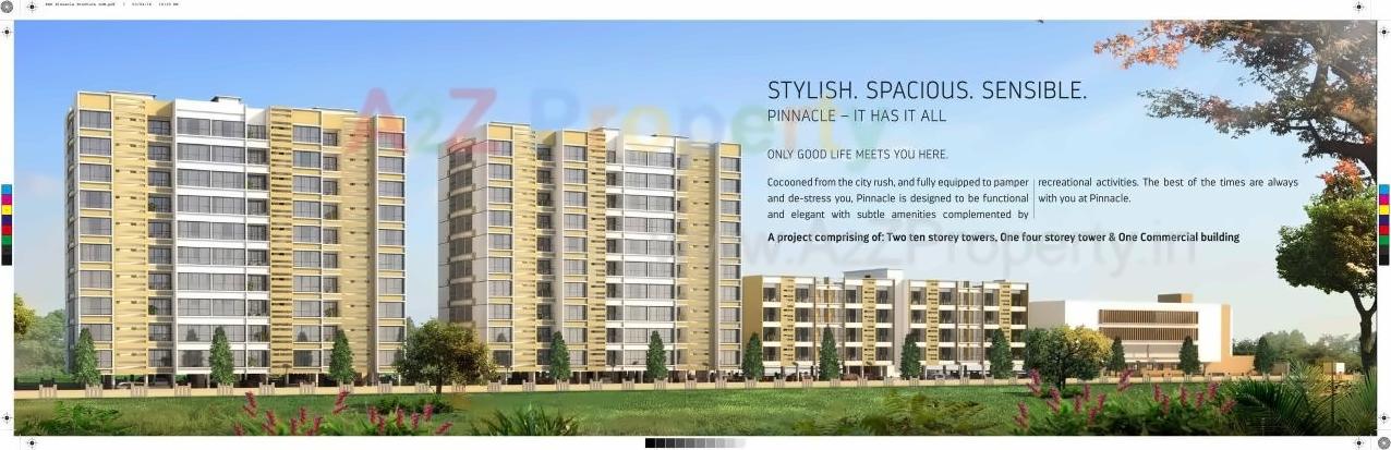 3D Elevation of real estate project Pgd Pinnacle located at Keshavnagarmundwa, Pune, Maharashtra