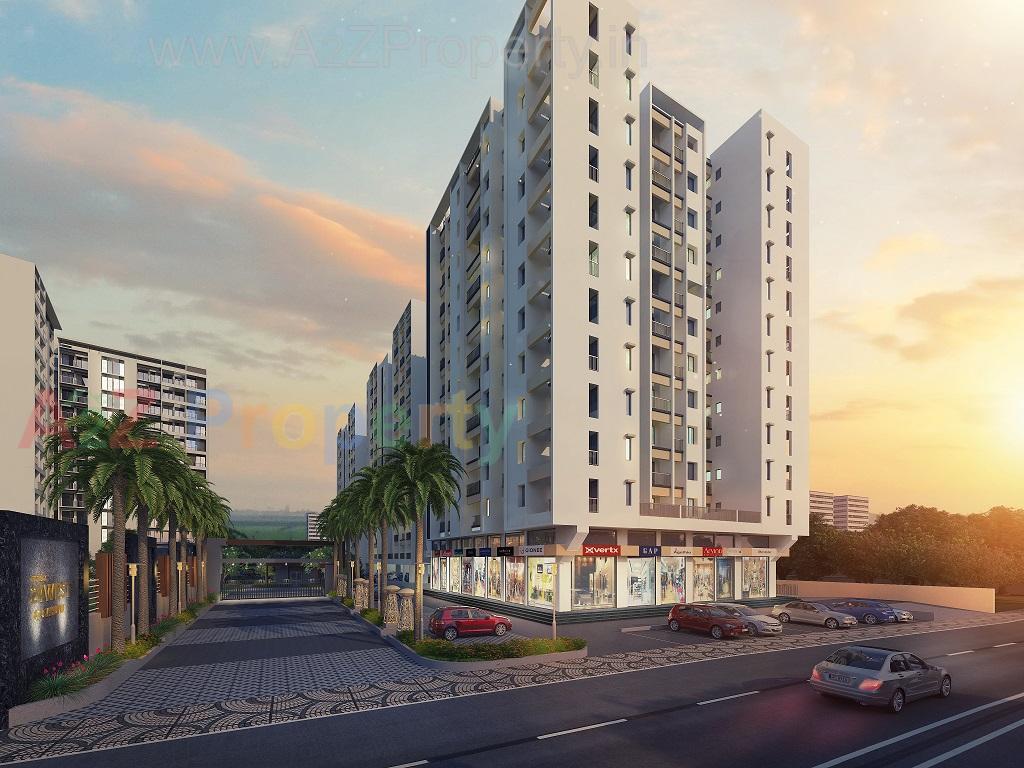 3D Elevation of real estate project Mantra Avenue located at Gahunje, Pune, Maharashtra