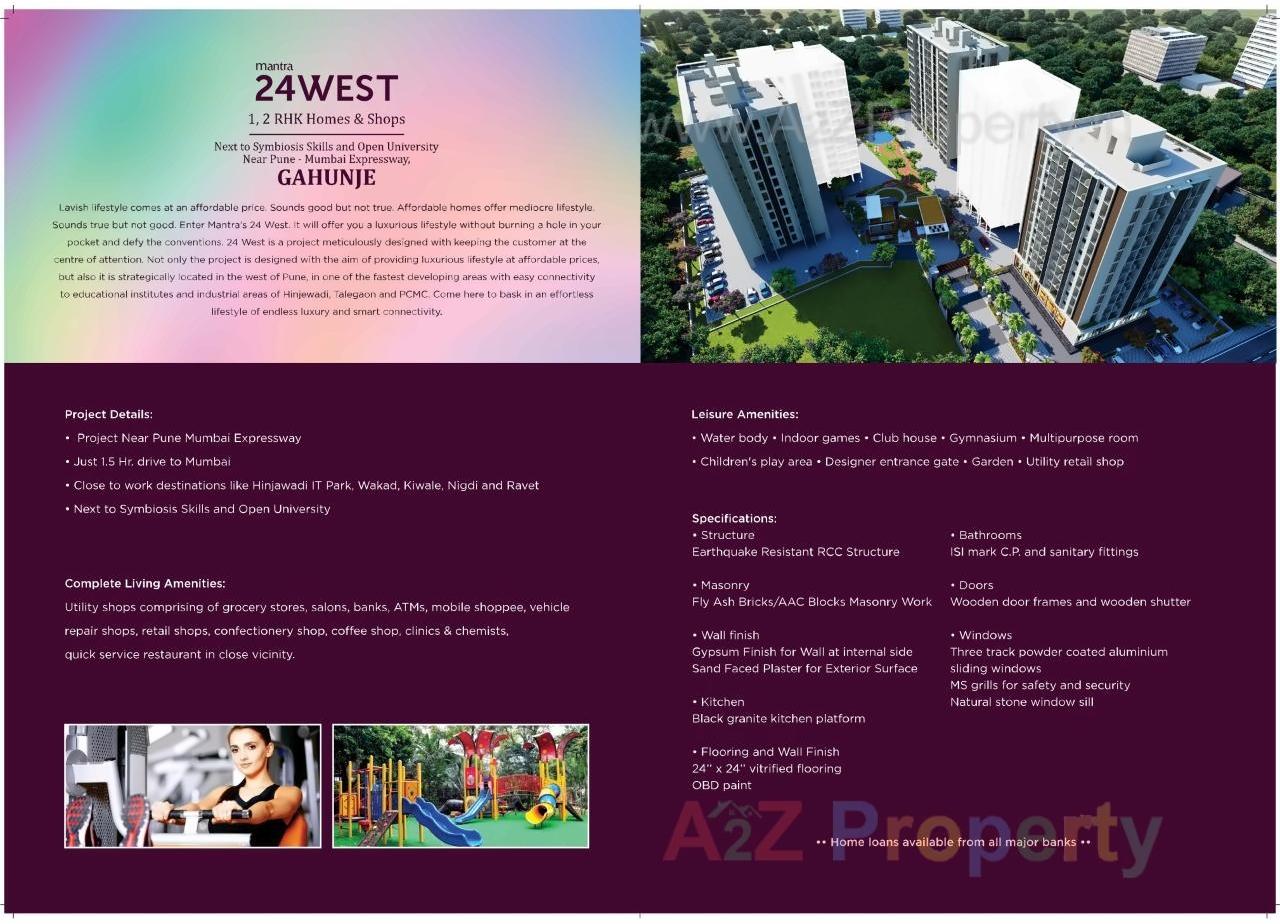  of real estate project Mantra Avenue located at Gahunje, Pune, Maharashtra