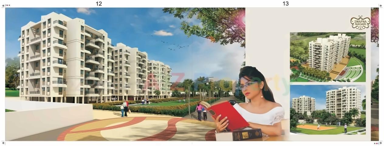 3D Elevation of real estate project Phase   S A, A1, P S,t,u Combined located at Chakan-ct, Pune, Maharashtra