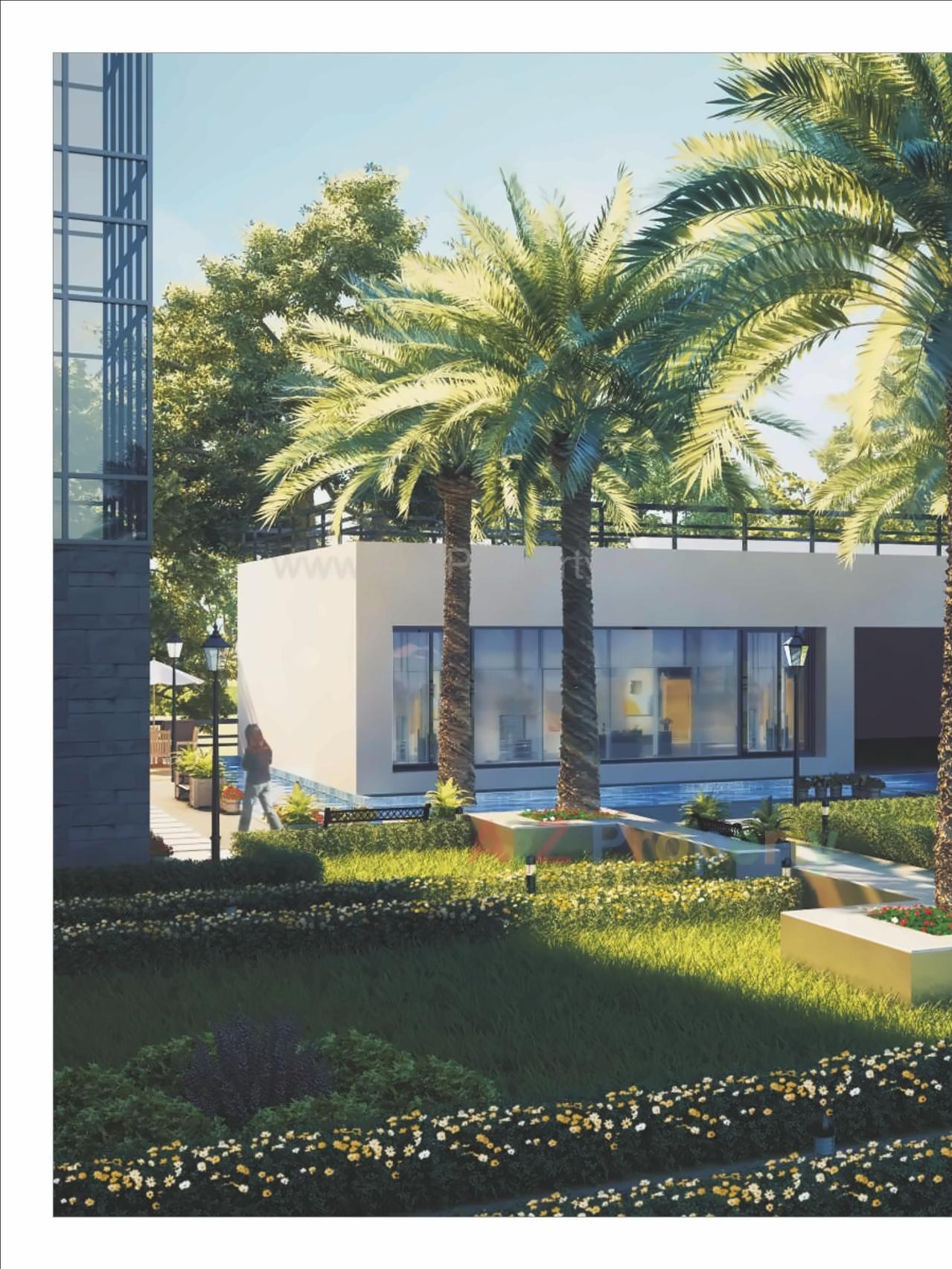 3D Elevation of real estate project Pittie Kourtyard   D Tower located at Kharadi, Pune, Maharashtra