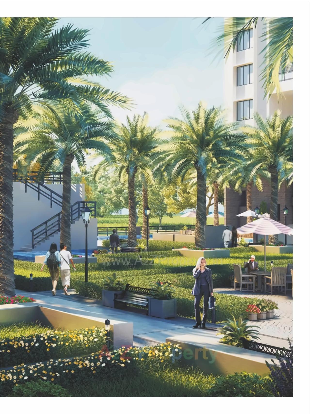 3D Elevation of real estate project Pittie Kourtyard   D Tower located at Kharadi, Pune, Maharashtra